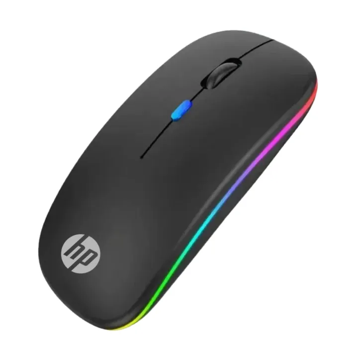 HP W10 Wireless RGB Mouse
